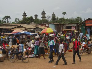 Rotifunk is a center of local trade with its lively Saturday market.