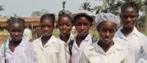 Walter Schutz Secondary School students 