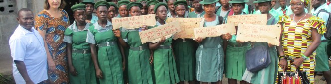 Girl Scholarship Students Dream Big – I Want to Become&nbsp;President