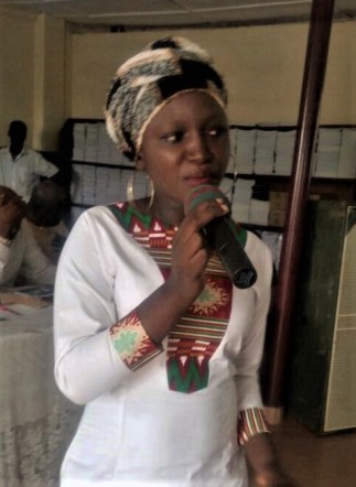 Aminata Kamara 1st college scholarship (4)