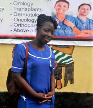 CHN student Fatmata J Sesay, daughter Women Veg Grow spokesperson (2)